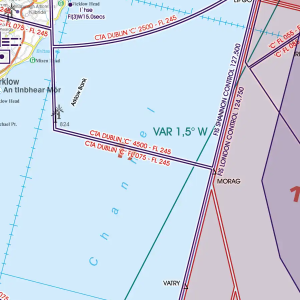 Ireland VFR ICAO Chart 2026