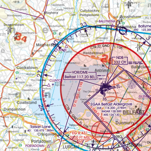 Ireland VFR ICAO Chart 2026