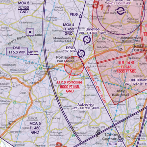 Ireland VFR ICAO Chart 2026