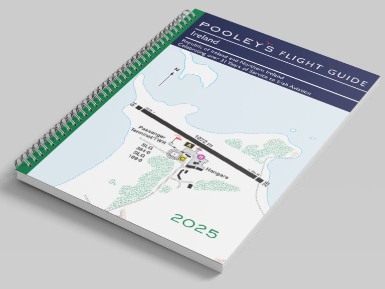 Read more about the article Pooleys 2025 Ireland Flight Guide Now Available at Pilot.ie