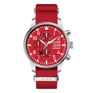 Flyer AvGeek Watch – Red