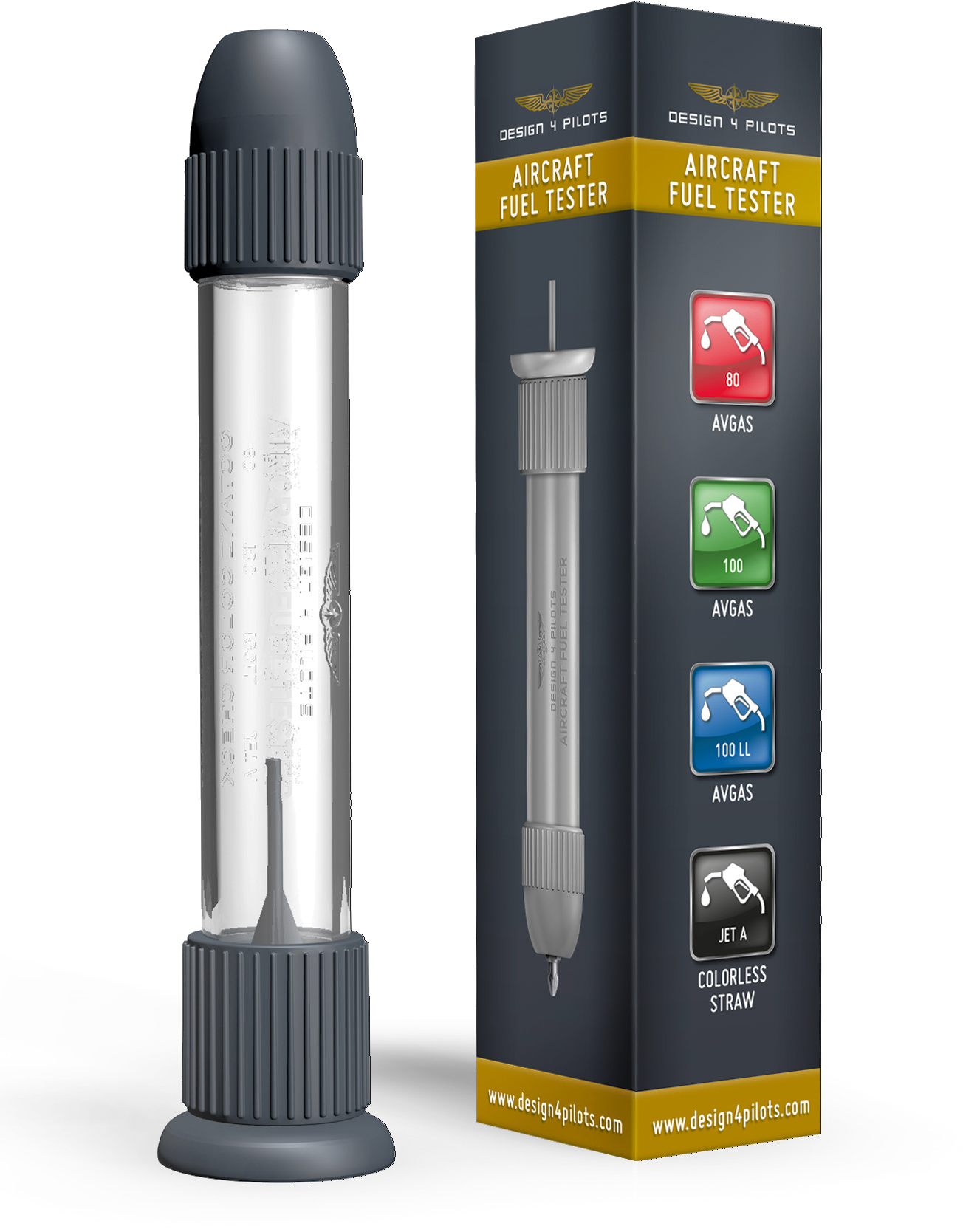 Design4Pilots Aircraft Fuel Tester