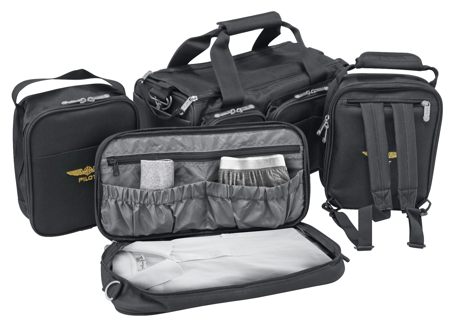 Design4Pilot Weekend Bag Black